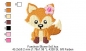 Preview: Fox girl 2'x2'